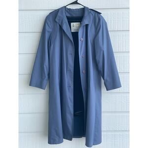 VTG London Fog ladies maincoat 14P blue